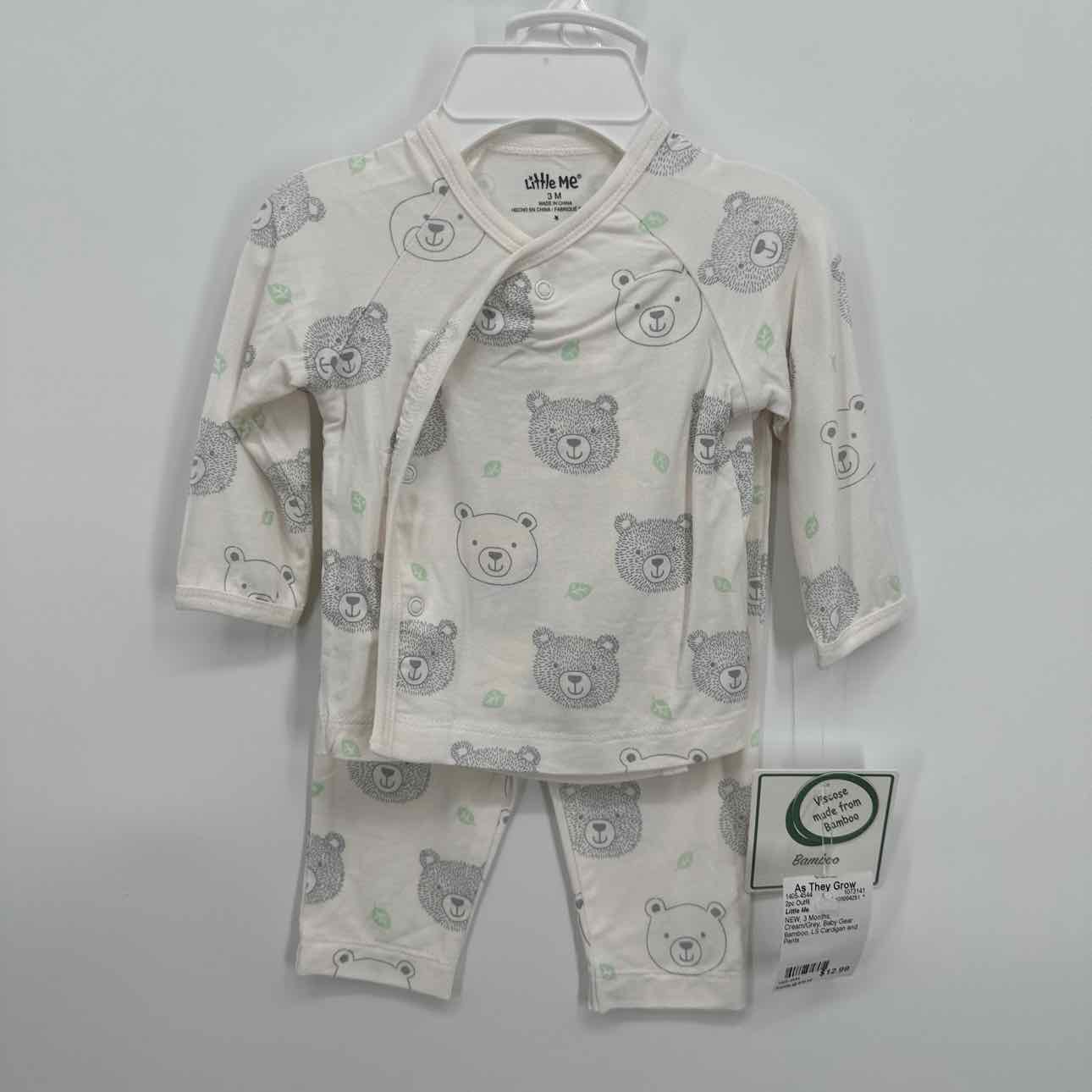 NEW 3 Months Little Me 2pc Outfit