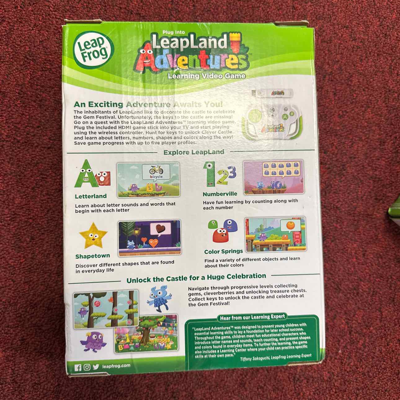 NEW LeapFrog Leap Land Adventures Toys