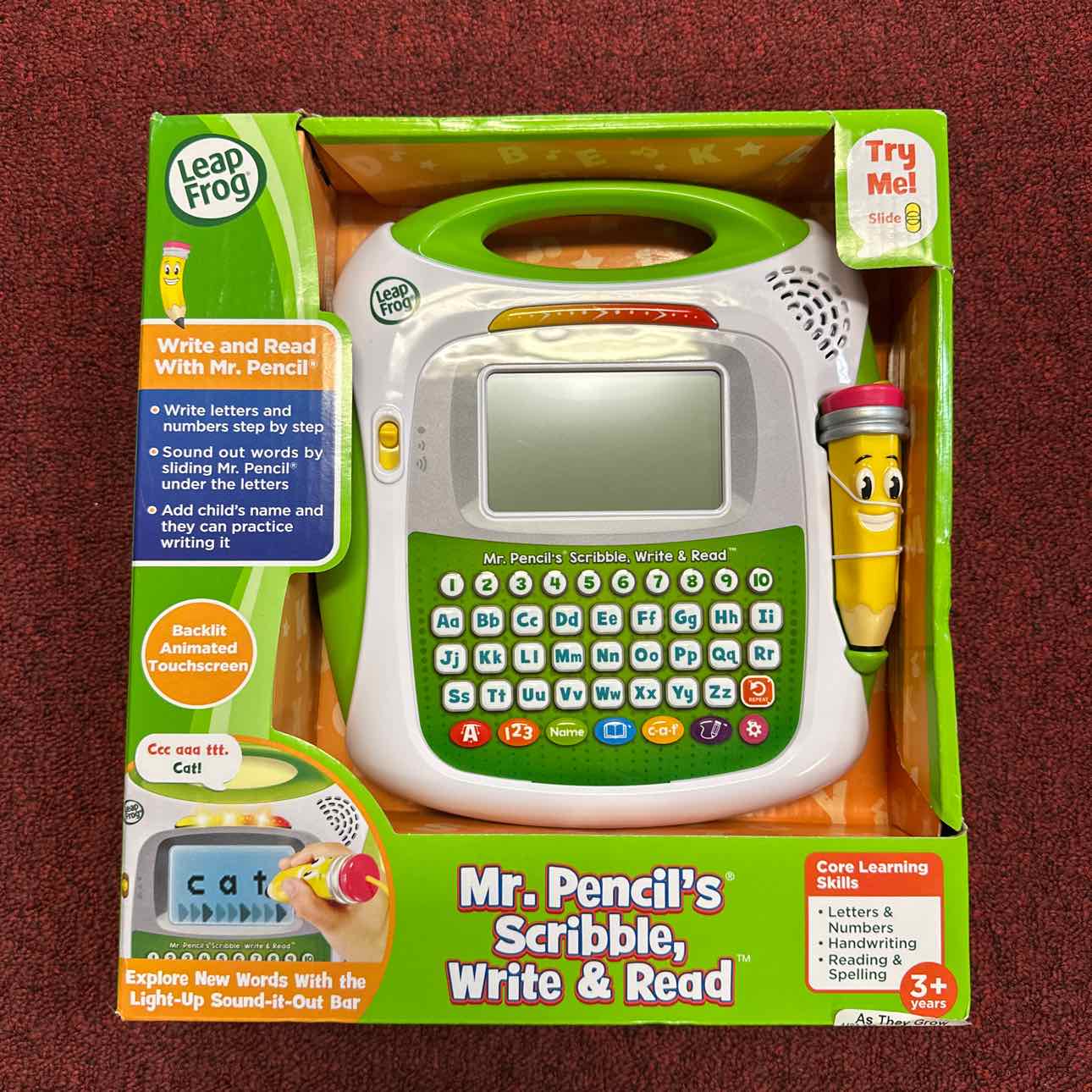 NEW LeapFrog Mr Pencil's Writing Tablet Toys