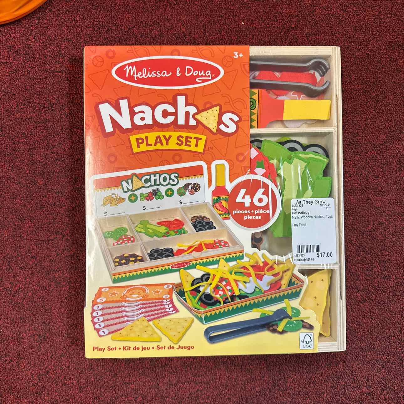 NEW MelissaDoug Wooden Nachos Toys