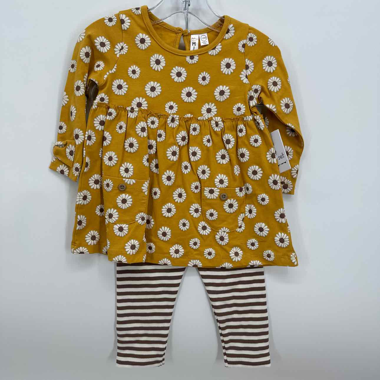 12 Months NEW MiniBamba 2pc Outfit