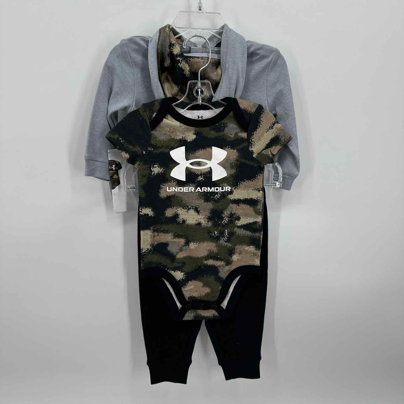 3/6 months NEW Under Armour 3 PC Ensembles