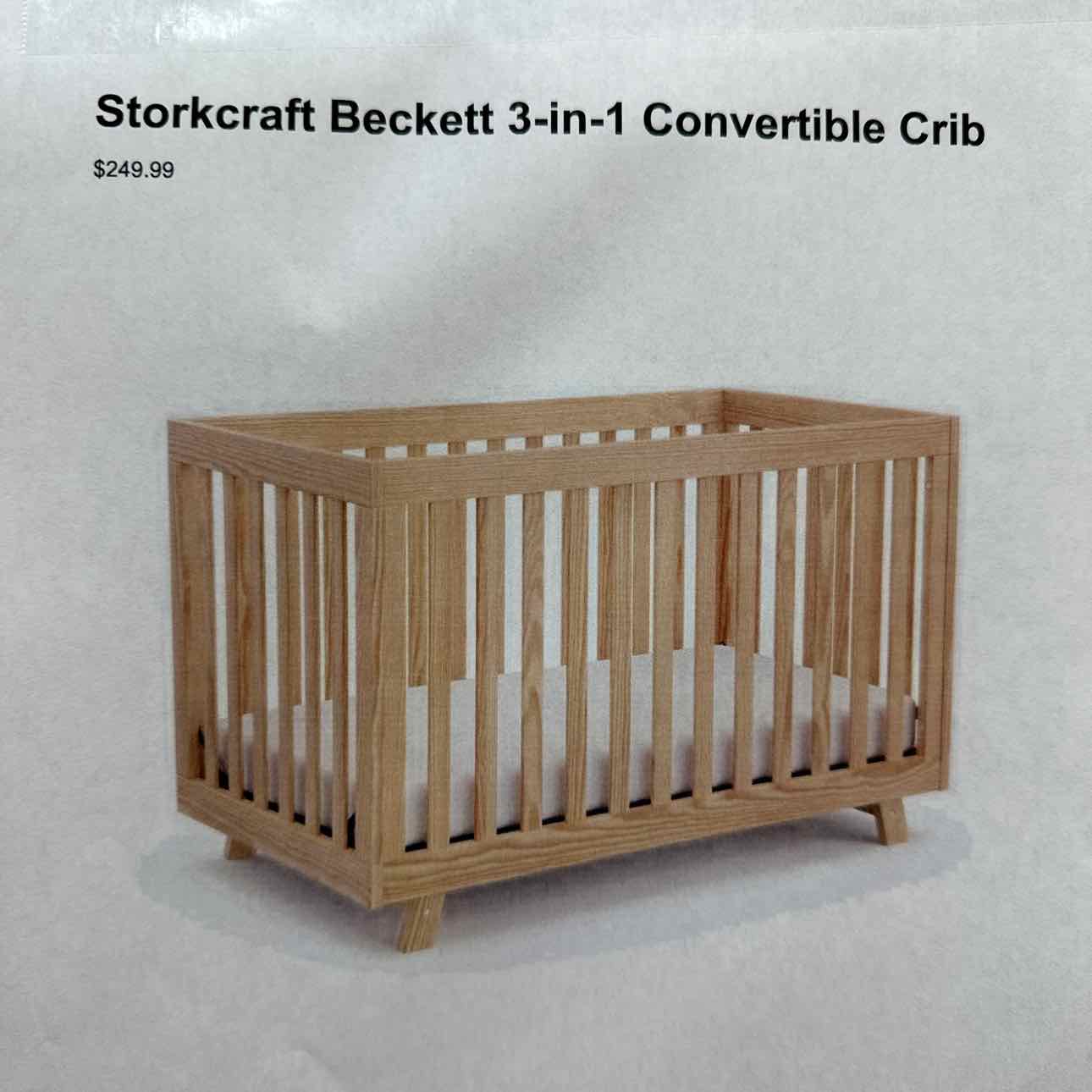 3 in 1 Convertible Crib NEW Storkcraft Misc Items